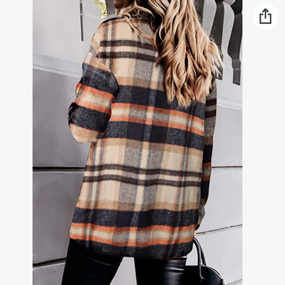 Plaid Shacket - Picture 2 of 14